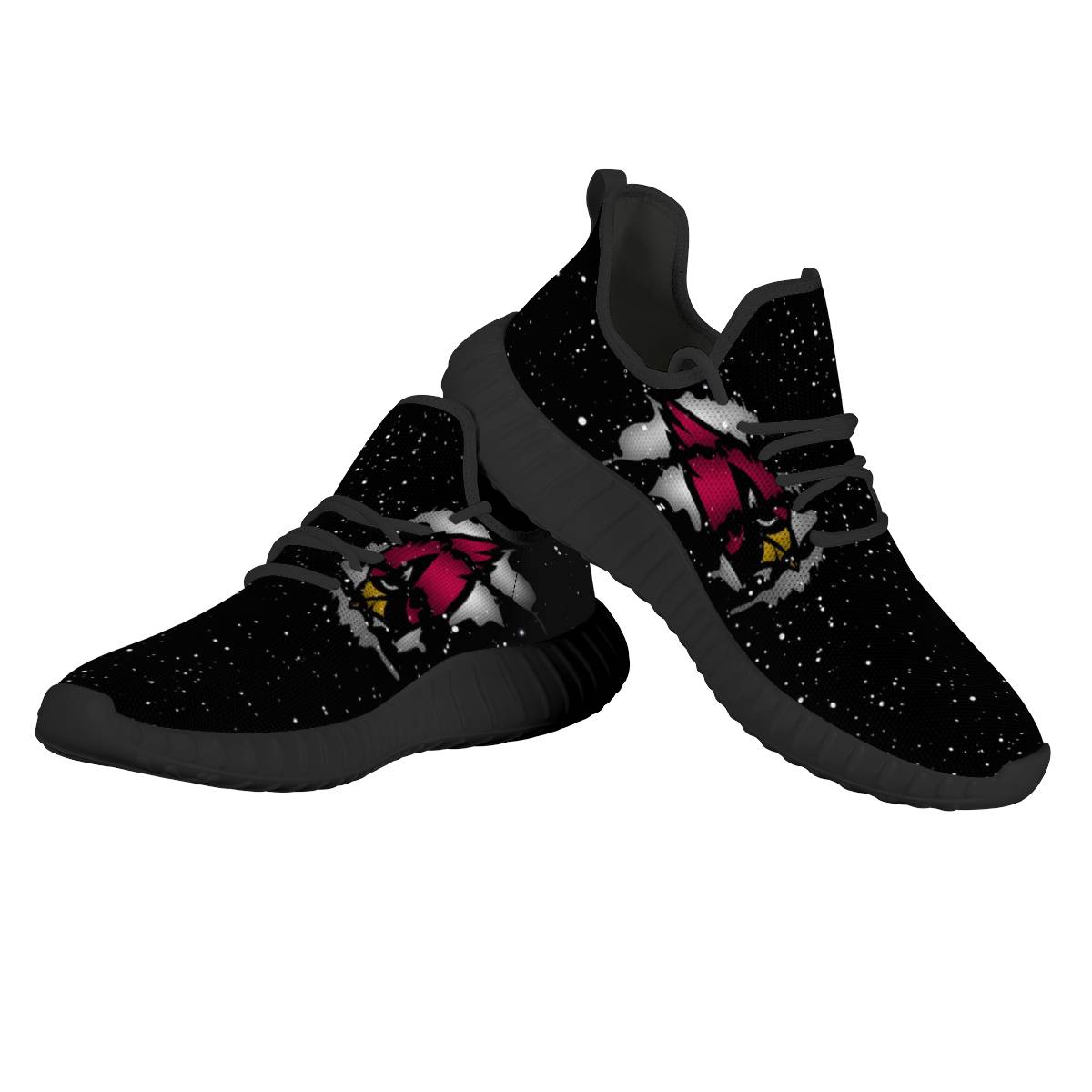 Men's NFL Arizona Cardinals Mesh Knit Sneakers/Shoes 003